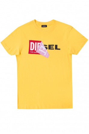T-shirt with logo, zdjęcie 1 T-shirt with logo od Diesel